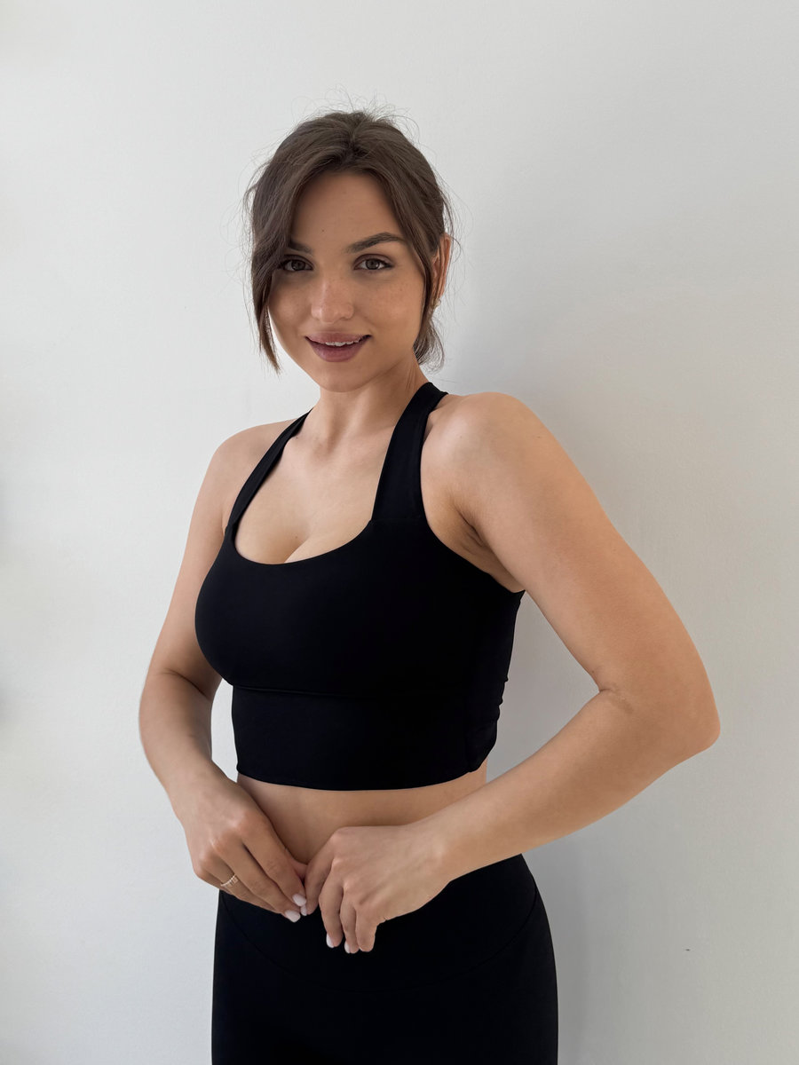 Топ Open Back Twist Bra