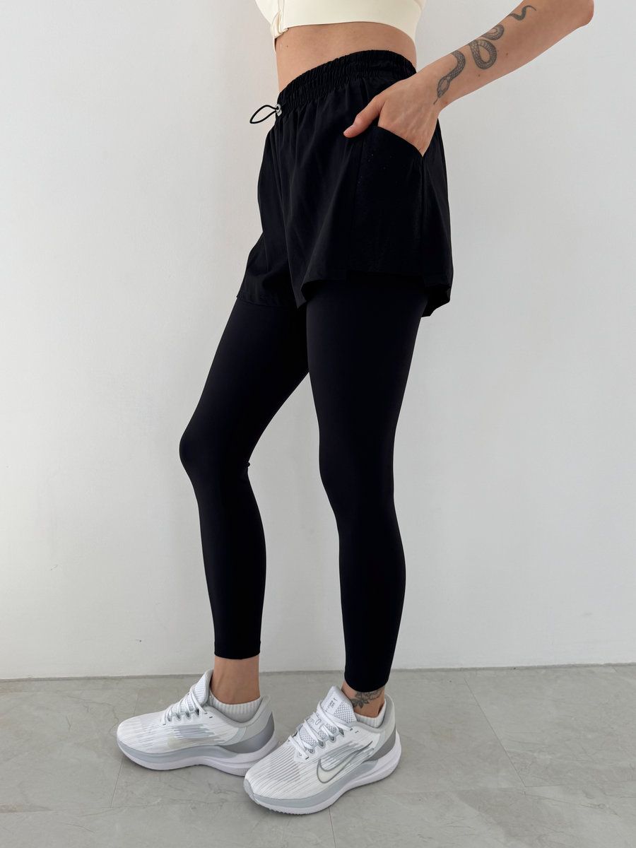 Легинсы- шорты свободного кроя Air Float Shorts