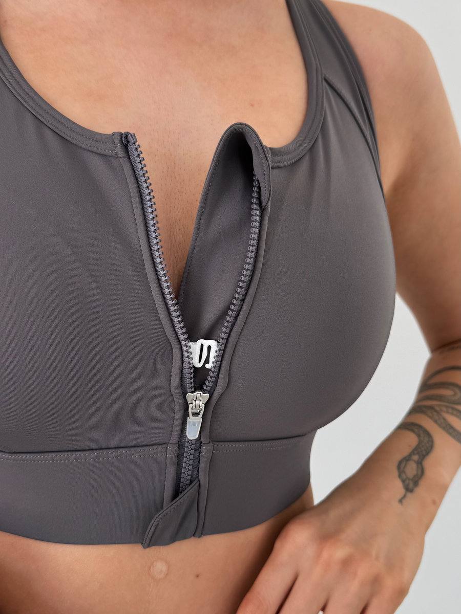 Спортивный топ с молнией на груди AirSupport Vest