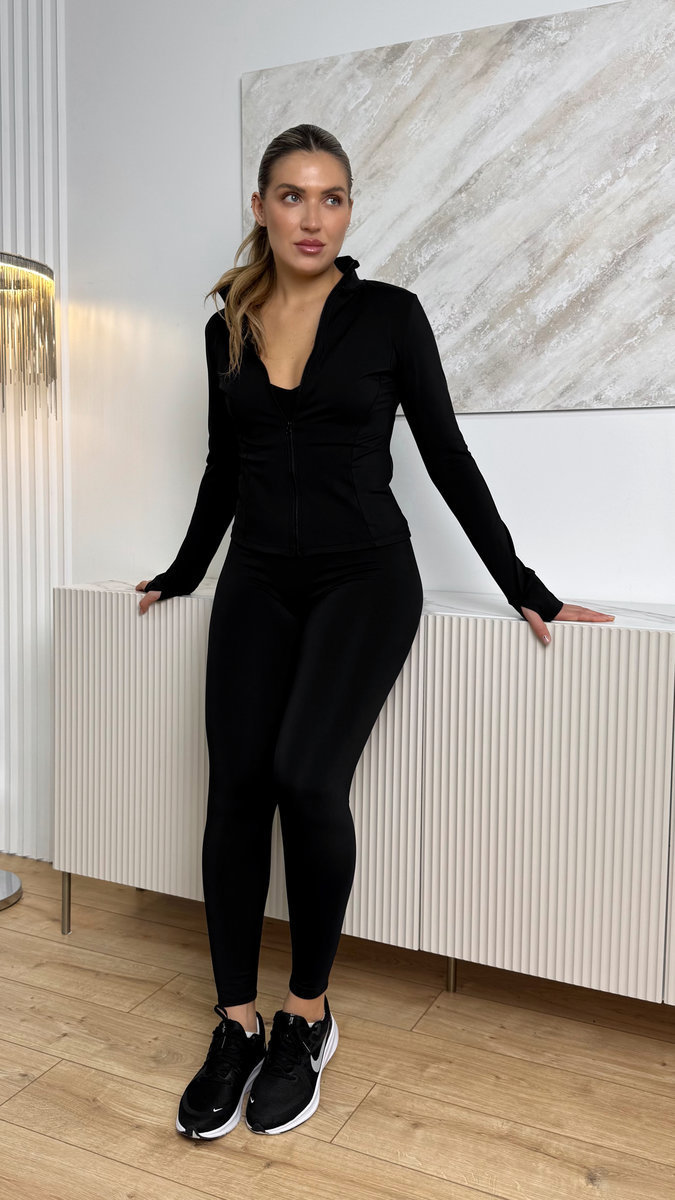 Легинсы с микрофлисом (Высокая посадка)