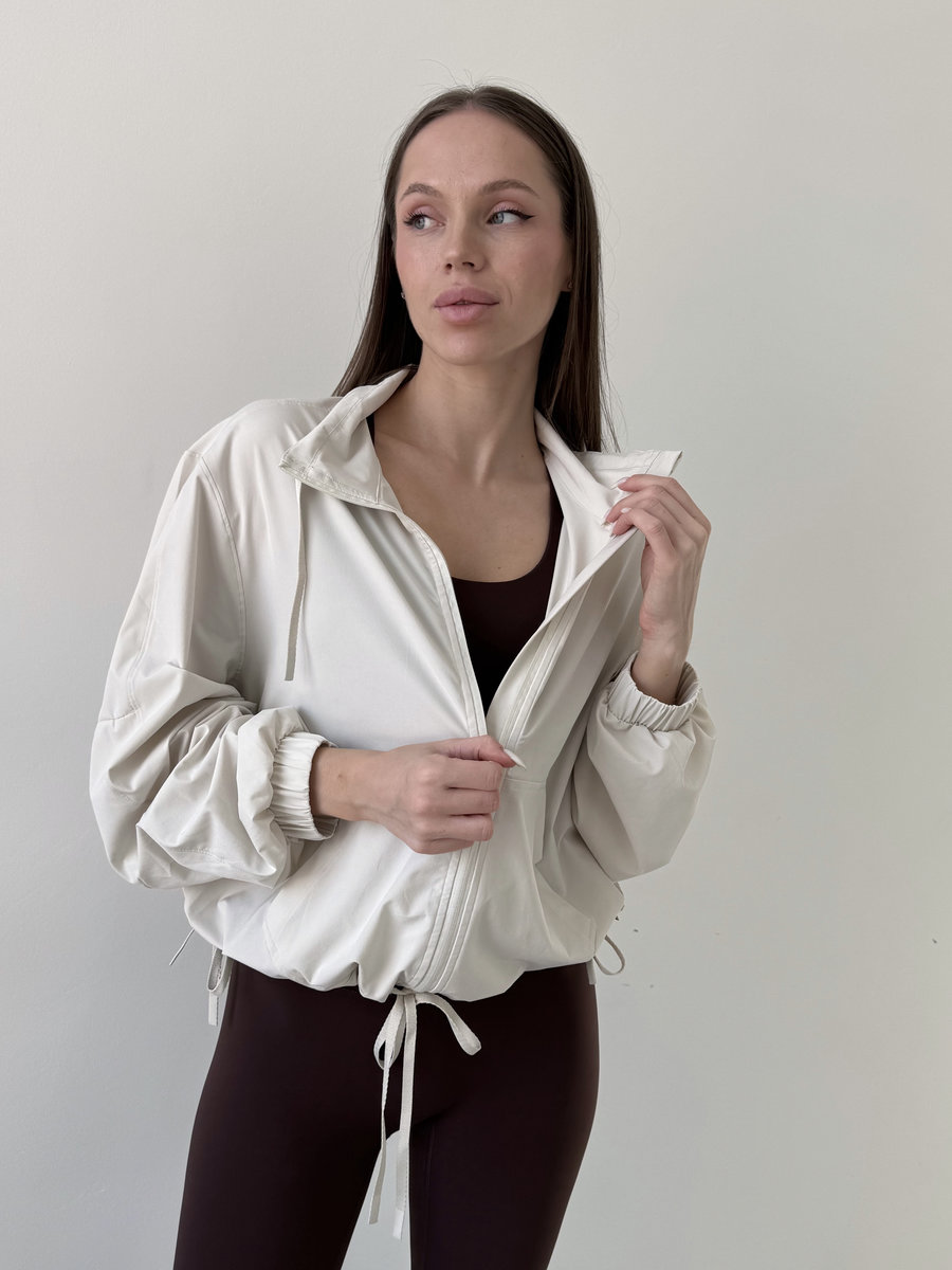 Ветровка на молнии с воротником стойкой Shape Adjust