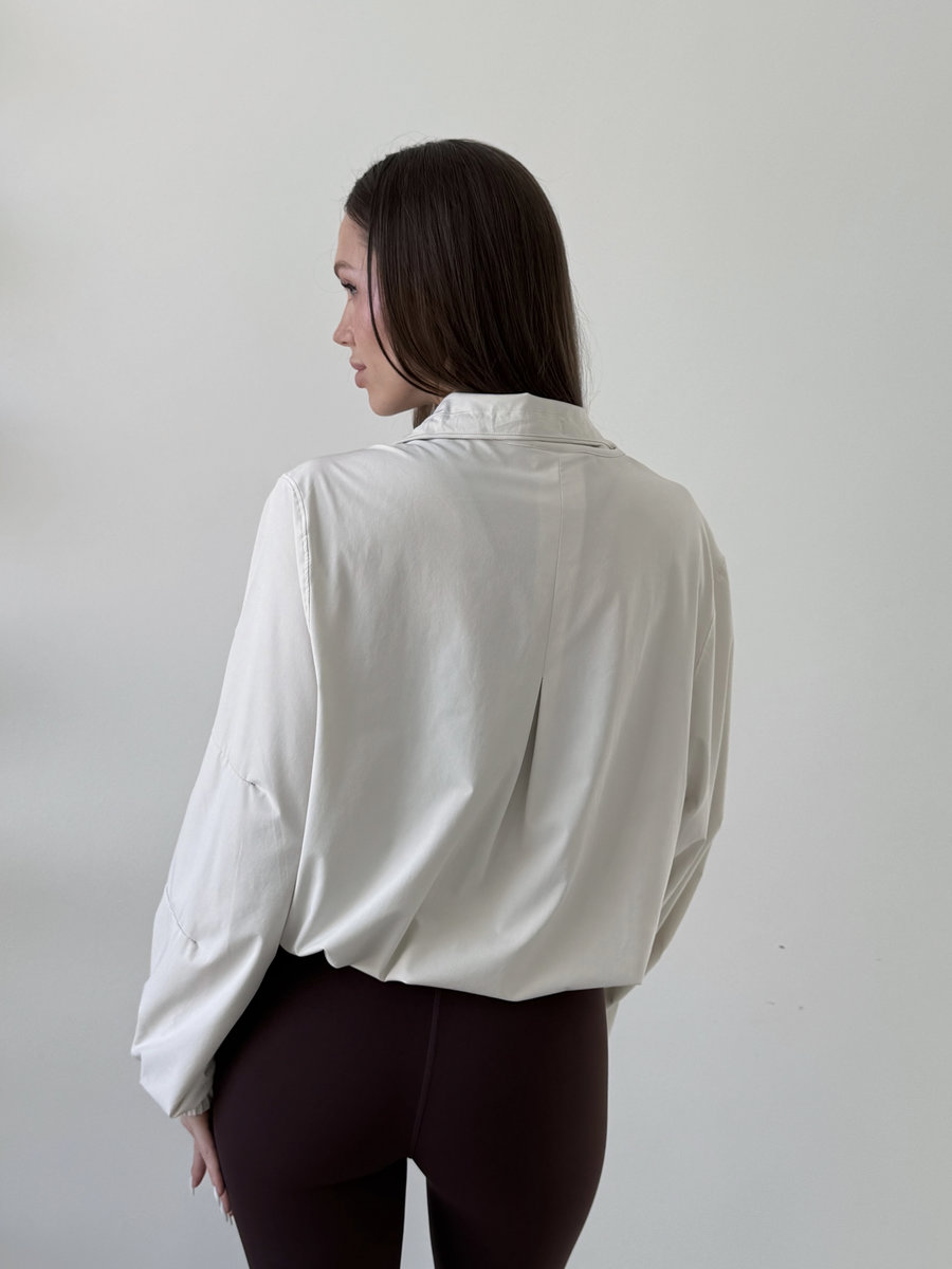 Ветровка на молнии с воротником стойкой Shape Adjust