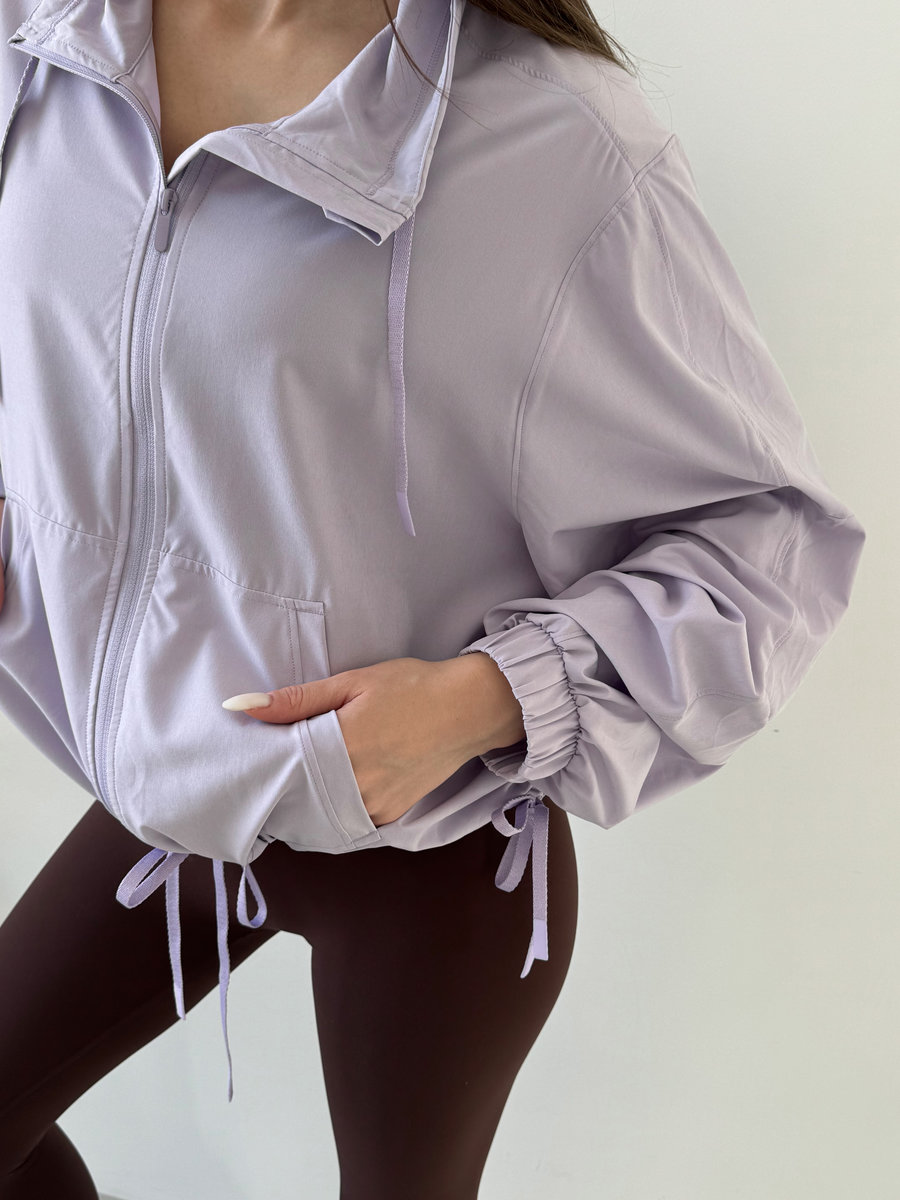 Ветровка на молнии с воротником стойкой Shape Adjust