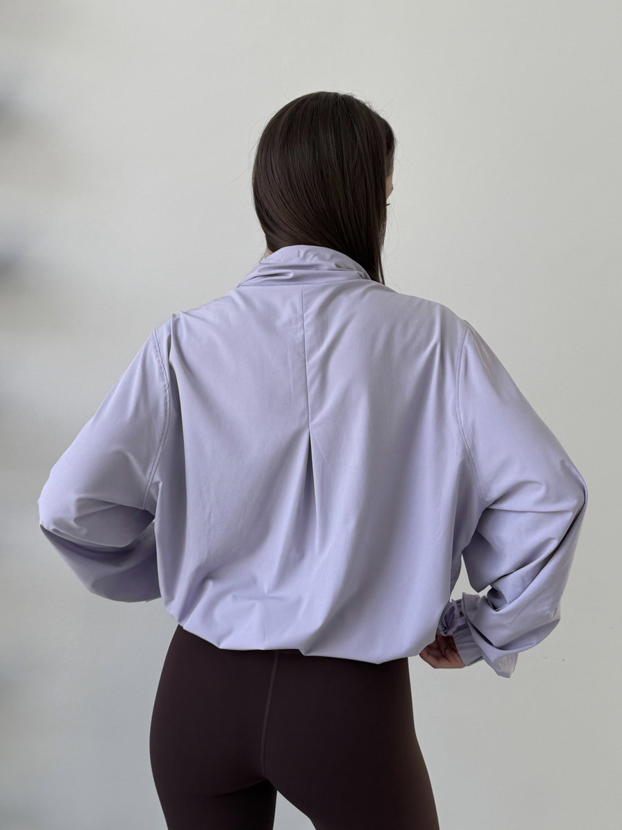 Ветровка на молнии с воротником стойкой Shape Adjust