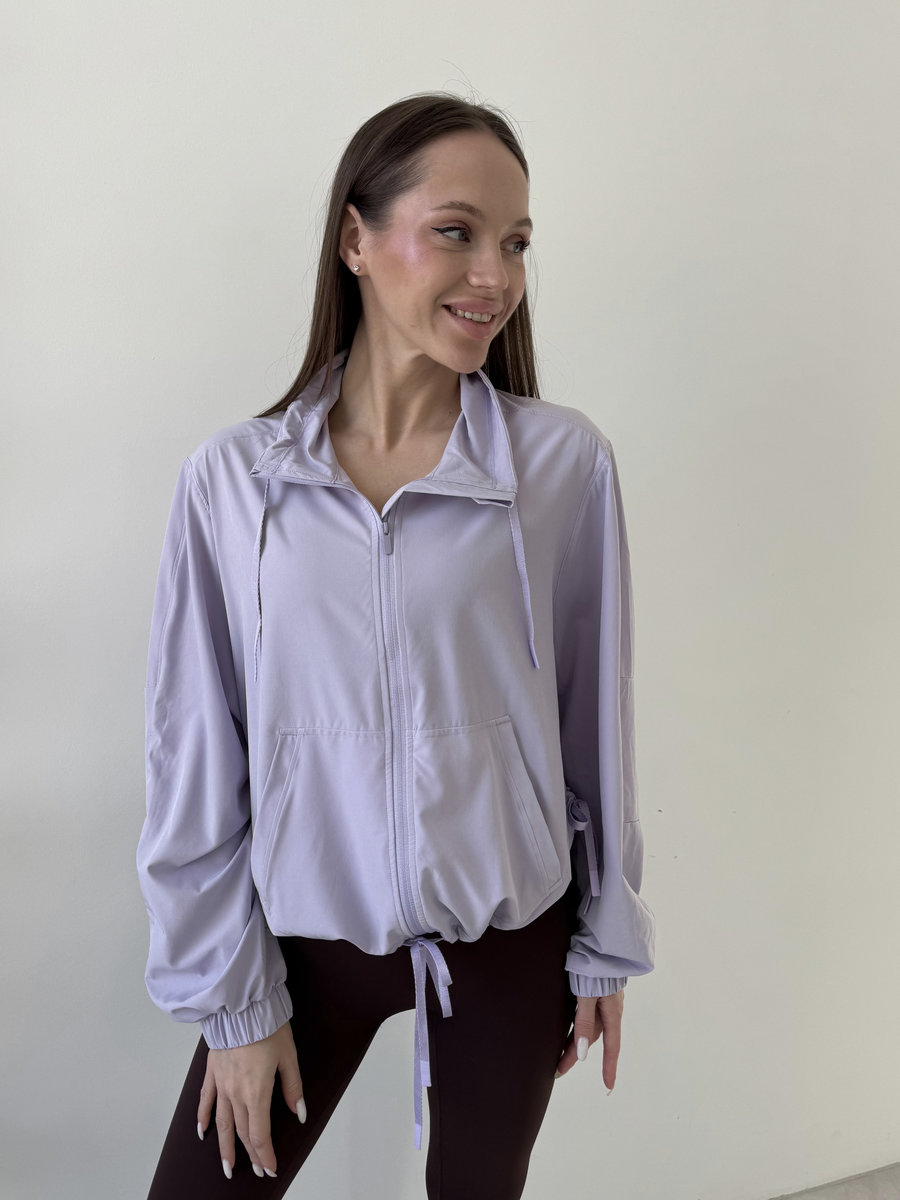 Ветровка на молнии с воротником стойкой Shape Adjust