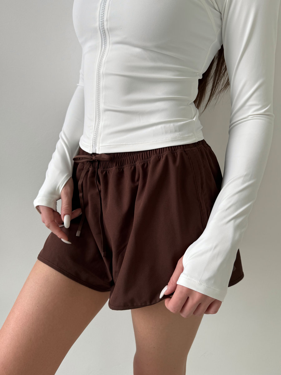 Рашгард приталенный на молнии Slim Zip