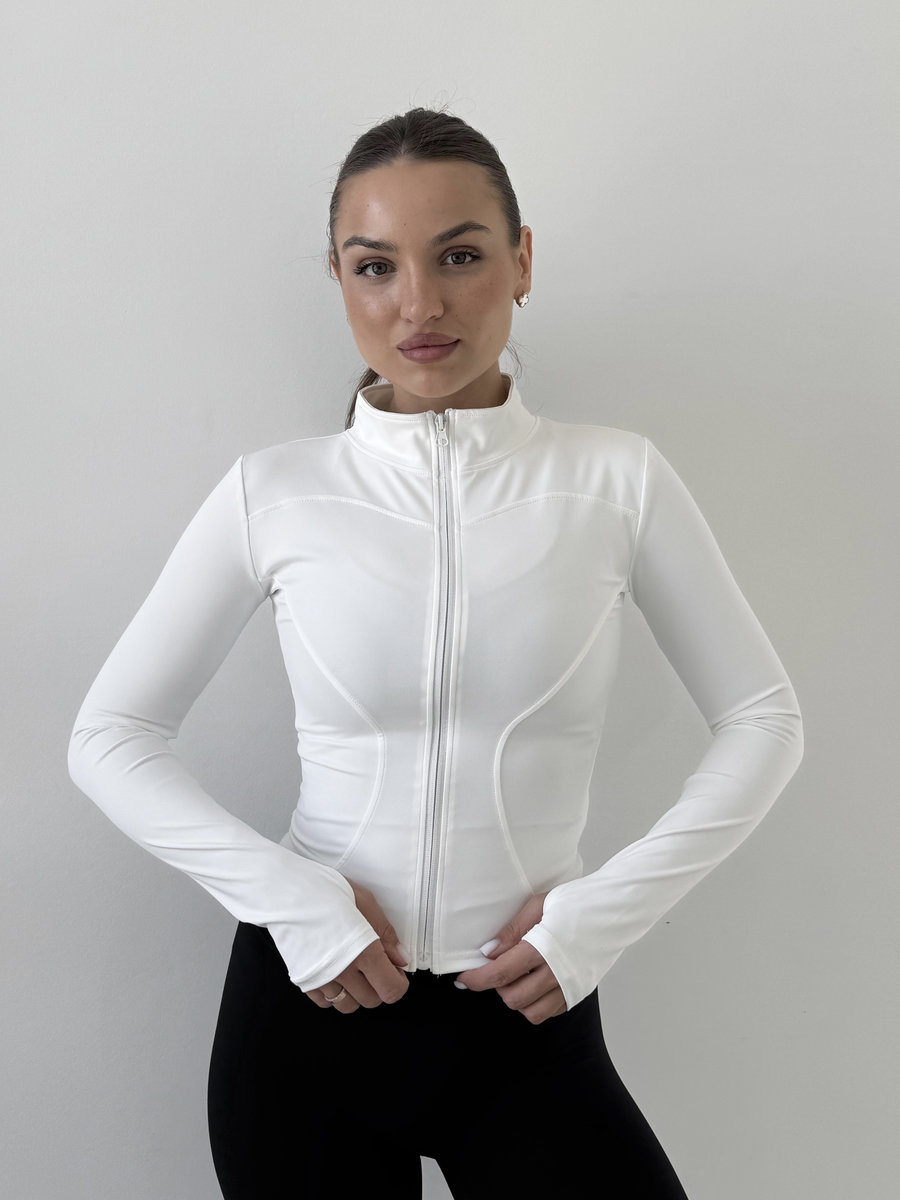 Рашгард приталенный на молнии Contour Line