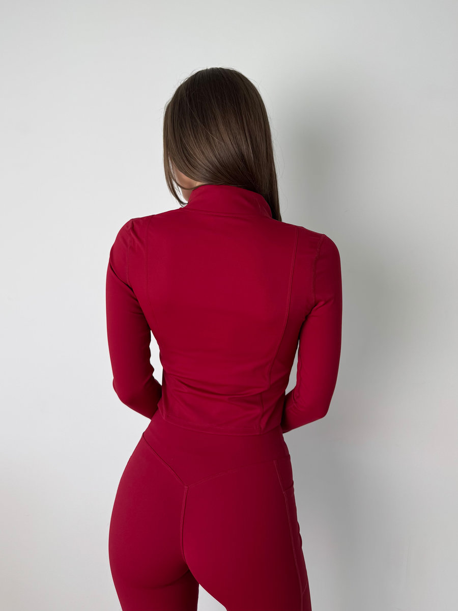Рашгард средней длины на молнии Contour Zip
