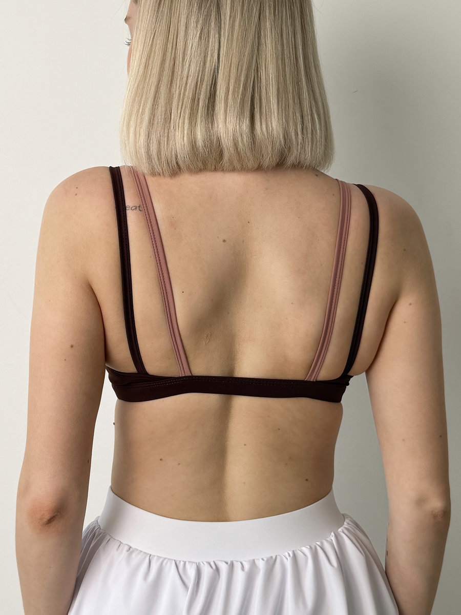 Спортивный топ с эффектом двухслойности Dual Layer Bra