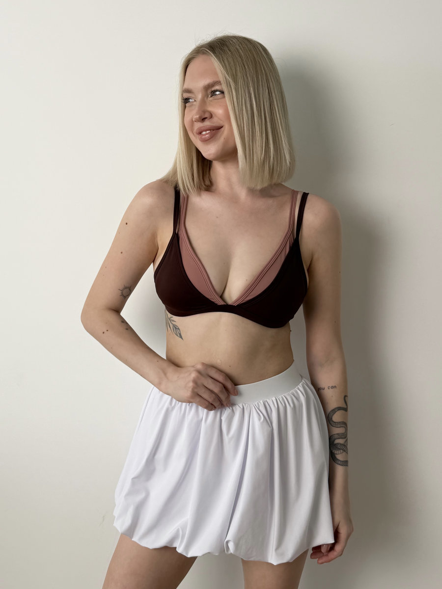 Спортивный топ с эффектом двухслойности Dual Layer Bra