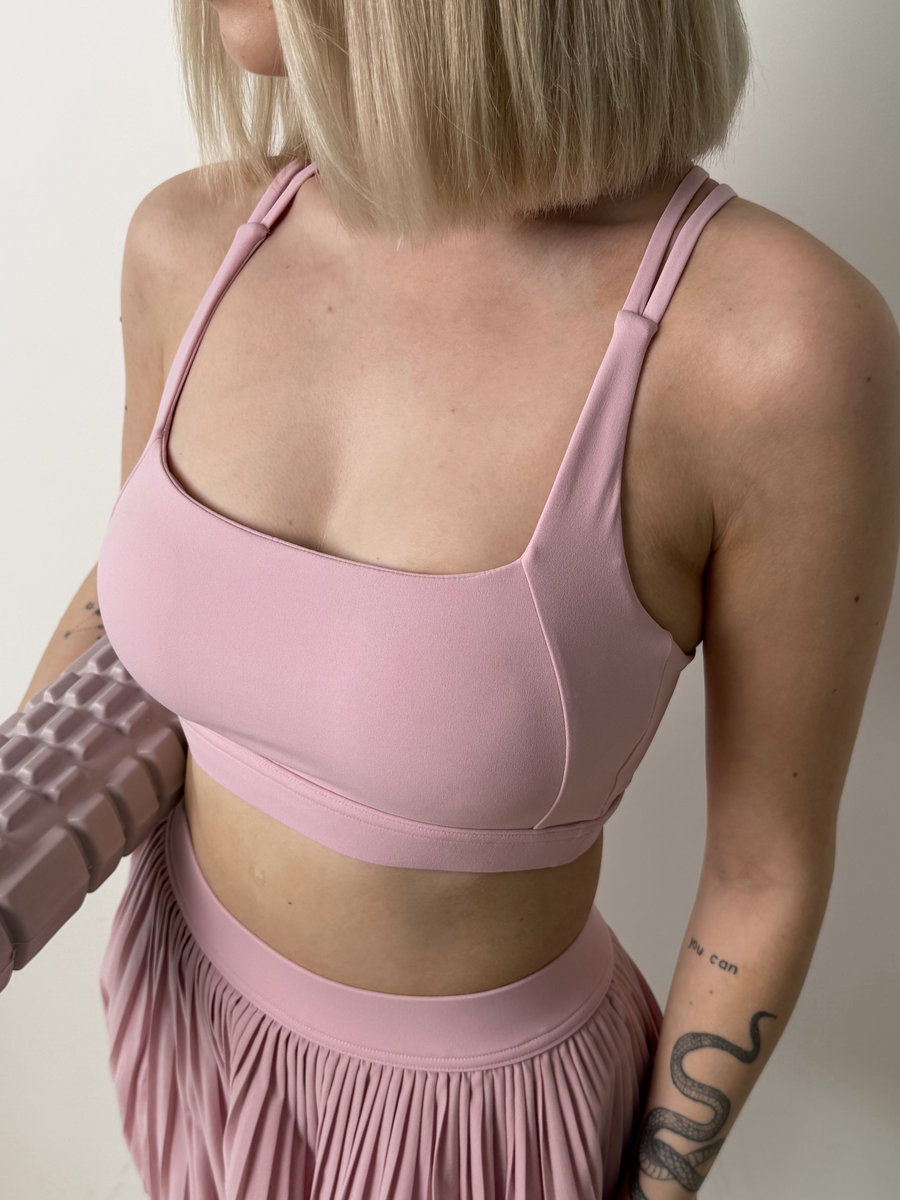 Топ с открытой спиной Contour Cross Bra