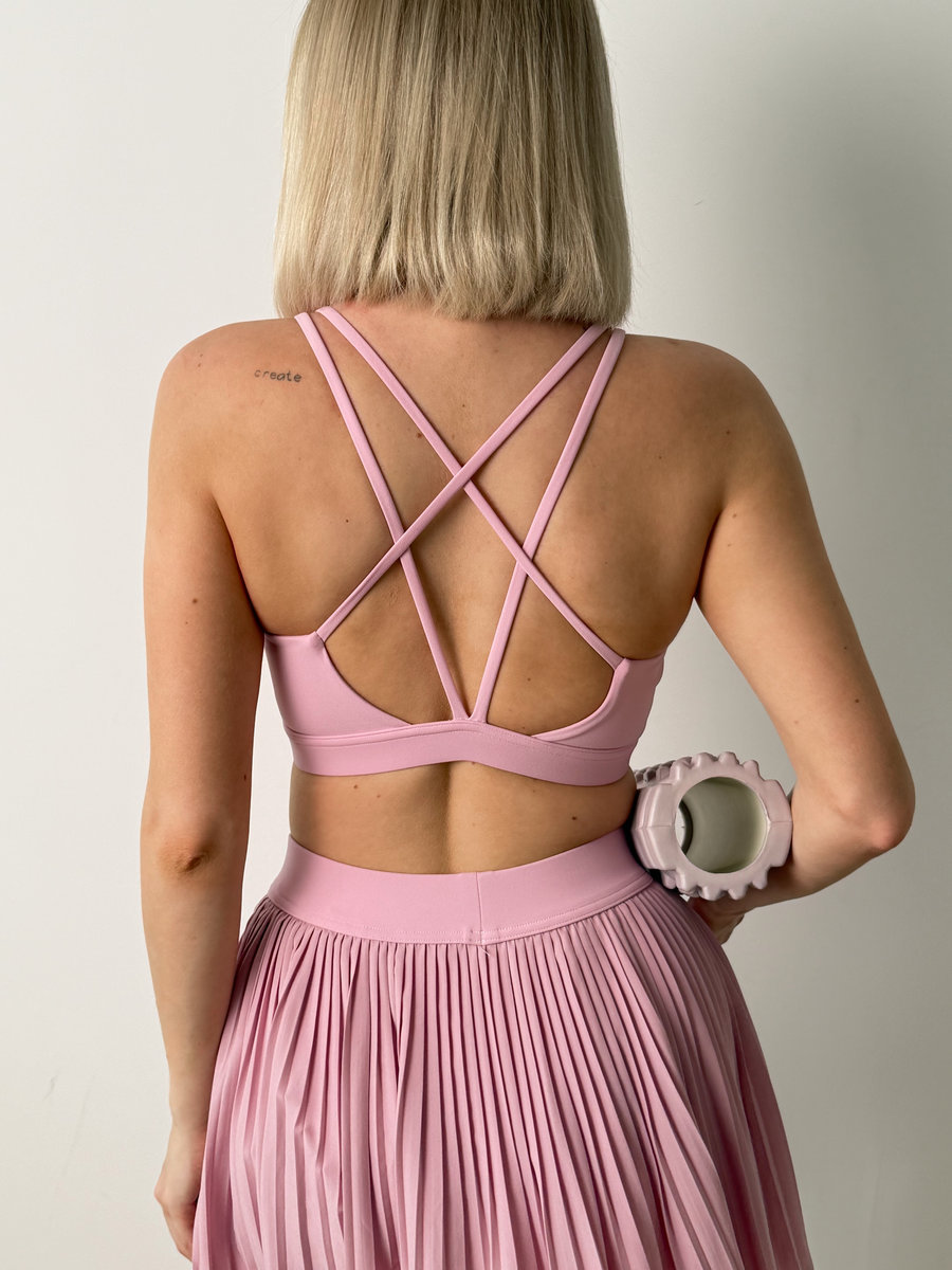 Топ с открытой спиной Contour Cross Bra