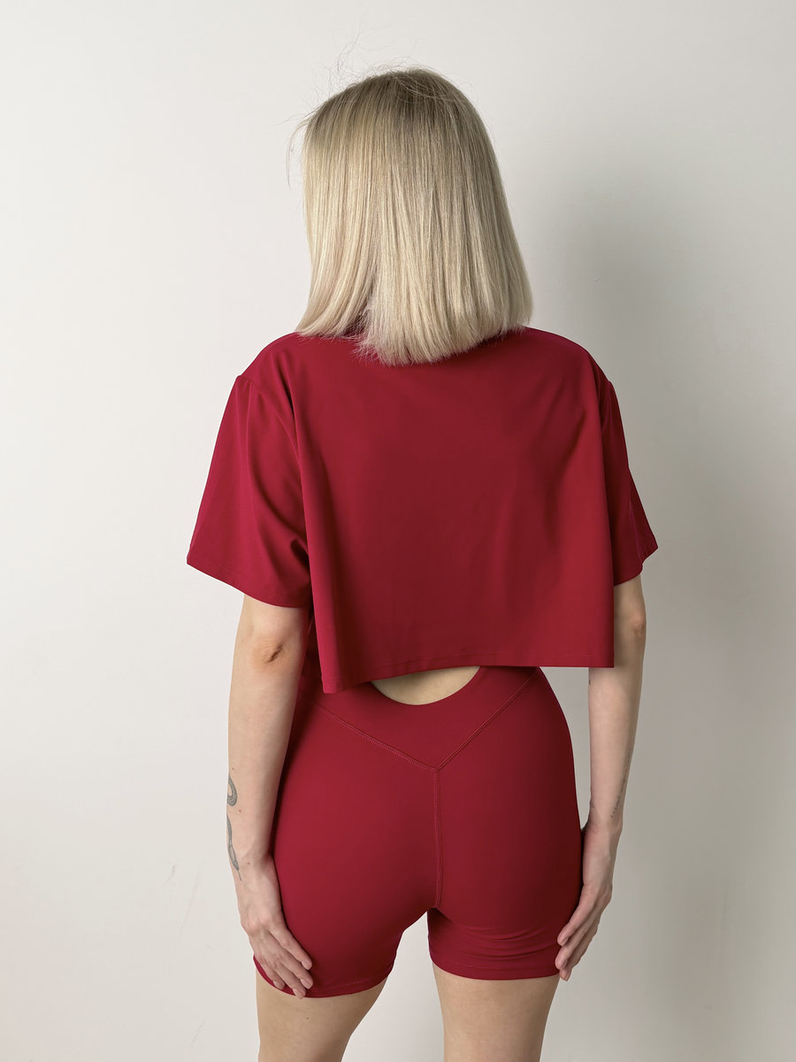 Футболка-топ укороченная свободная Loose Breeze Crop