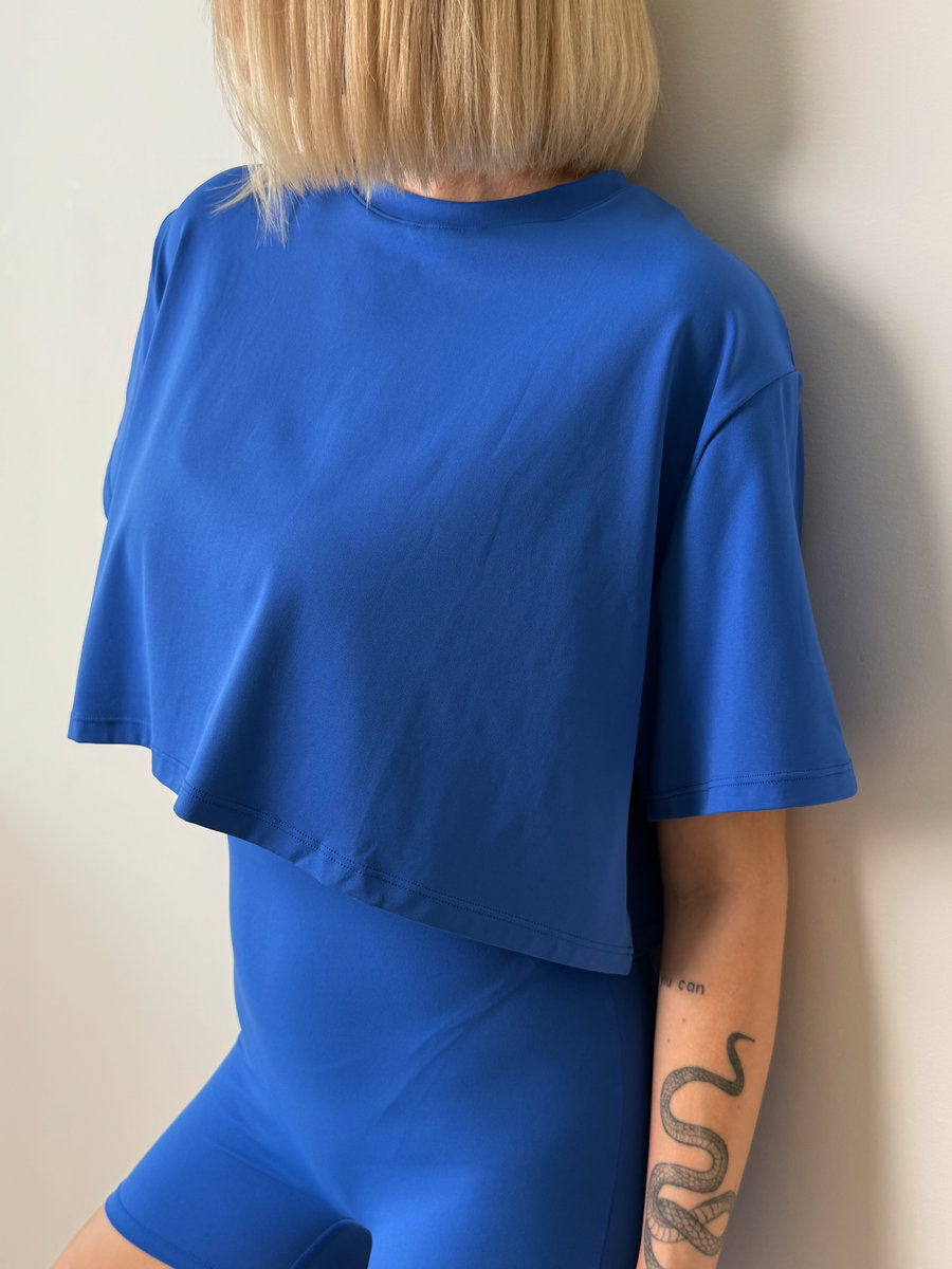 Футболка-топ укороченная свободная Loose Breeze Crop