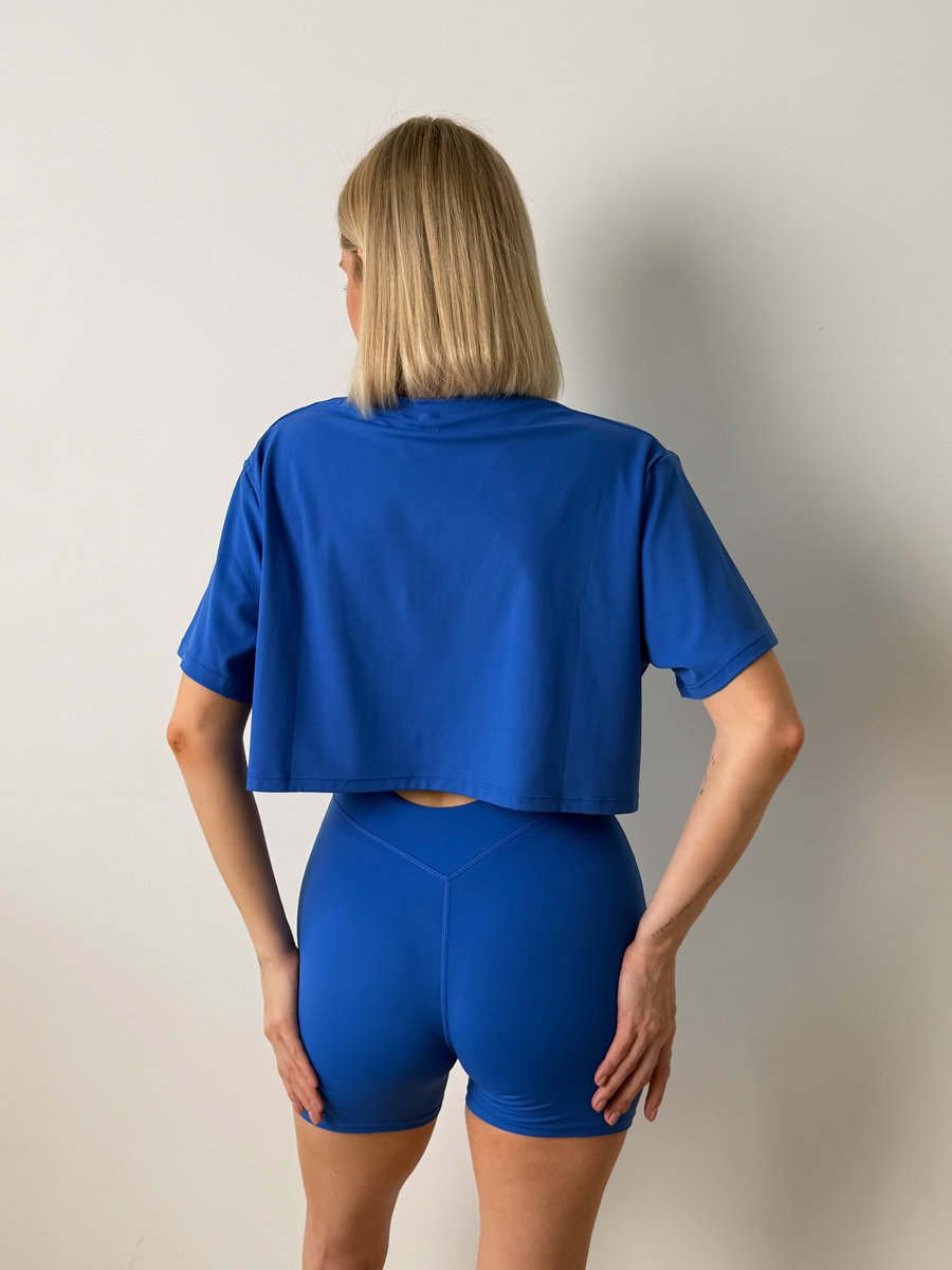 Футболка-топ укороченная свободная Loose Breeze Crop