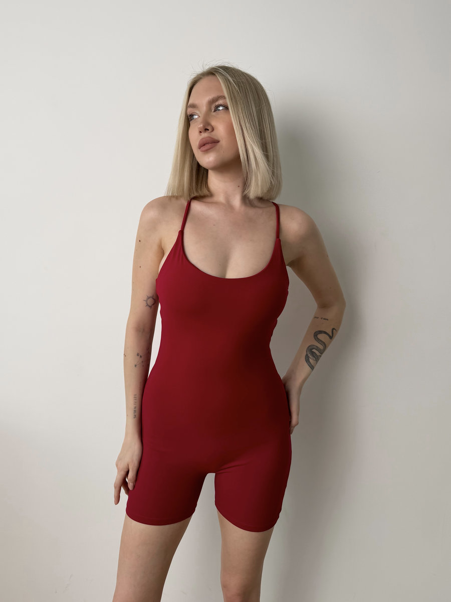 Комбинезон укороченный Back Art Bodysuit