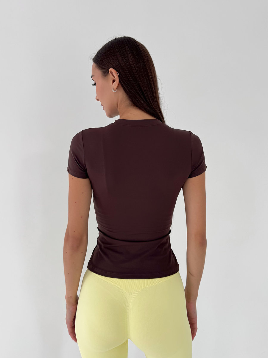Футболка приталенная с короткими рукавами для спорта Breeze Fit Tee