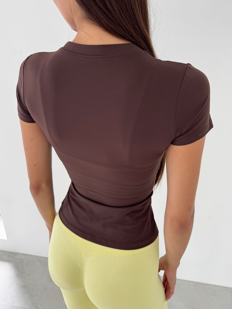 Футболка приталенная с короткими рукавами для спорта Breeze Fit Tee